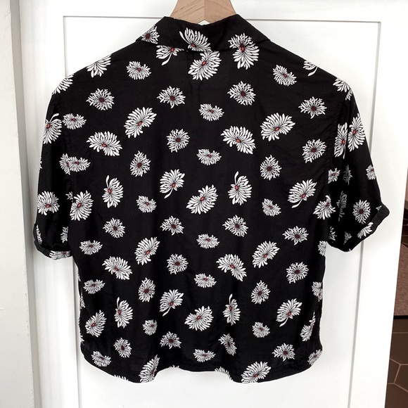 Vans Floral Collared Button Down Shirt - Picture 3 of 6